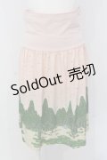 【SALE】Franche Lippee / 白雪姫柄スカート M ピンク O-25-04-17-036-LO-SK-OW-ZT023