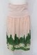 画像1: Franche Lippee / 白雪姫柄スカート M ピンク O-25-04-17-036-LO-SK-OW-ZT023 (1)