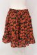 画像3: Franche Lippee / ごろごろいちご柄キュロット M アカ O-25-04-17-004-LO-SK-OW-OS (3)