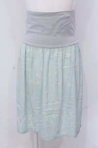 Franche Lippee / コーラスネコスカート M サックス O-25-04-17-038-LO-SK-OW-ZT045