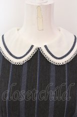 画像2: Jane Marple / Regatta stripeドミトリードレス M グレー O-25-04-17-039-JM-OP-OW-ZT073 (2)