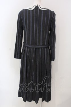 画像4: Jane Marple / Regatta stripeドミトリードレス M グレー O-25-04-17-039-JM-OP-OW-ZT073