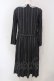 画像4: Jane Marple / Regatta stripeドミトリードレス M グレー O-25-04-17-039-JM-OP-OW-ZT073 (4)