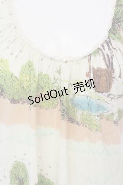 画像2: Franche Lippee / 三匹の子ぶたカットソー M キナリ系 O-25-04-17-040-LO-TO-OW-ZT073