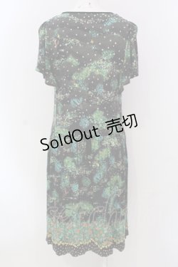 画像3: Franche Lippee / ドットと総柄カットワンピース M クロ O-25-04-17-042-LO-OP-IG-OS