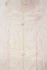 画像2: Amavel / Paisley Chinoisマオカラーブラウス  シロ O-25-04-17-055-CA-BL-IG-ZI (2)