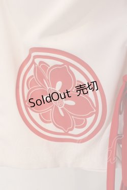 画像3: Qutie Frash / 着物ショートカーデ  ホワイト×レッド O-25-04-17-056-QU-TO-IG-OS