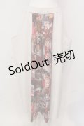 Qutie Frash / ハカマロンスカ  ホワイト×レッド O-25-04-17-058-QU-SK-IG-OS