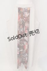Qutie Frash / ハカマロンスカ  ホワイト×レッド O-25-04-17-058-QU-SK-IG-OS