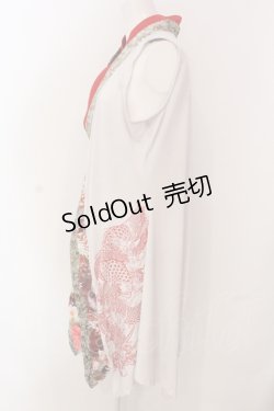 画像3: Qutie Frash / インナーチュニック  ホワイト×レッド O-25-04-17-059-QU-TO-IG-OS