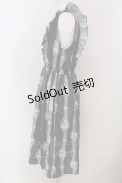 画像3: axes femme / 花柄ワンピース M ネイビー O-25-04-17-061-AX-OP-IG-OS