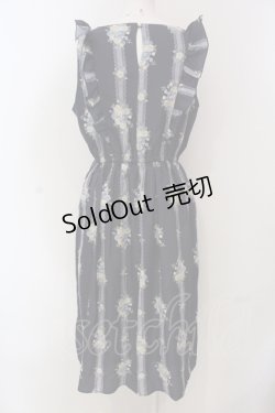 画像4: axes femme / 花柄ワンピース M ネイビー O-25-04-17-061-AX-OP-IG-OS