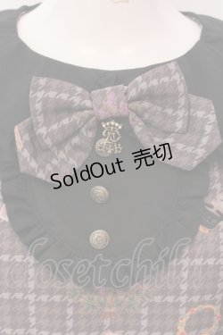画像2: ALICE and the PIRATES / Dual face 〜phantom and truth〜柄ワンピース  グレー×クロ O-25-04-17-070-PA-OP-IG-OS