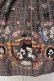 画像3: ALICE and the PIRATES / Dual face 〜phantom and truth〜柄ワンピース  グレー×クロ O-25-04-17-070-PA-OP-IG-OS (3)