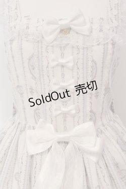 画像2: metamorphose / 思い出のすずらん チュールフリルジャンパースカート  シロ O-25-04-17-071-ME-OP-IG-OS