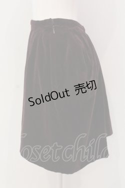 画像2: Jane Marple / バッスル風別珍スカート M ワイン O-25-04-17-078-JM-SK-IG-ZT073