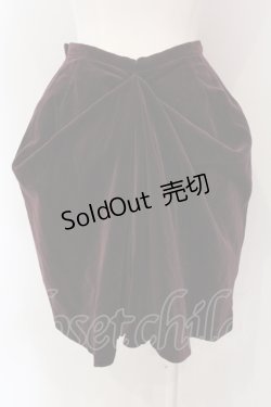 画像3: Jane Marple / バッスル風別珍スカート M ワイン O-25-04-17-078-JM-SK-IG-ZT073