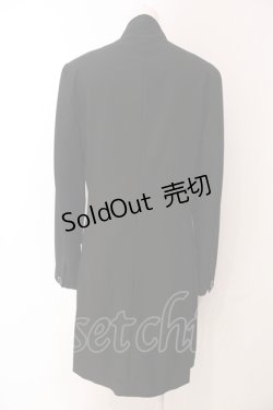 画像4: MiDiom / Mao Collar Long Jacket ジャケット M ブラック O-25-04-17-079-PU-CO-IG-ZY