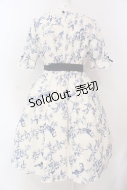 画像4: axes femme kawaii / カトルオワジヨンワンピース  シロ×アオ O-25-04-17-008-AX-OP-IG-OS