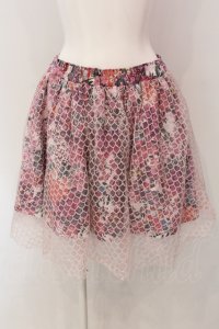 Qutie Frash / パニエスカート  ピンク O-25-04-17-086-QU-SK-IG-OS