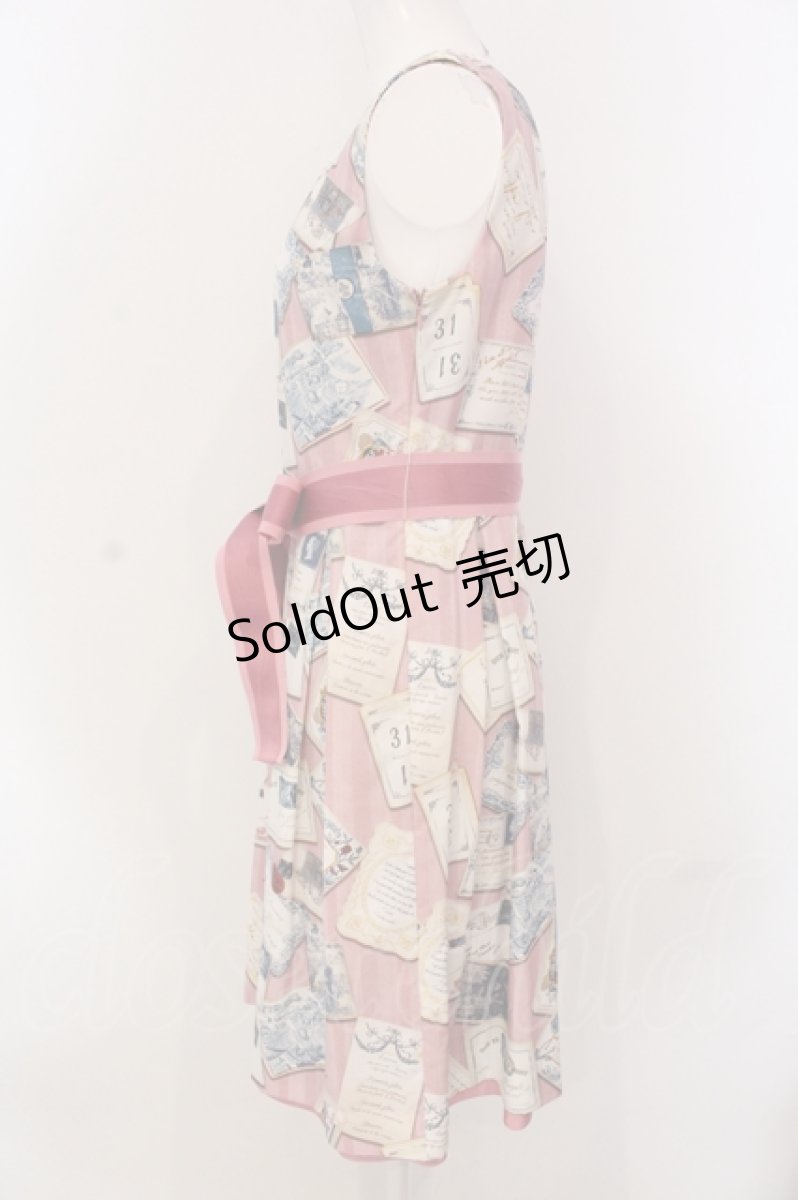 画像3: Jane Marple / Precious Cardsのスクエアドレス M ピンク O-25-04-17-090-JM-OP-IG-ZT464 (3)