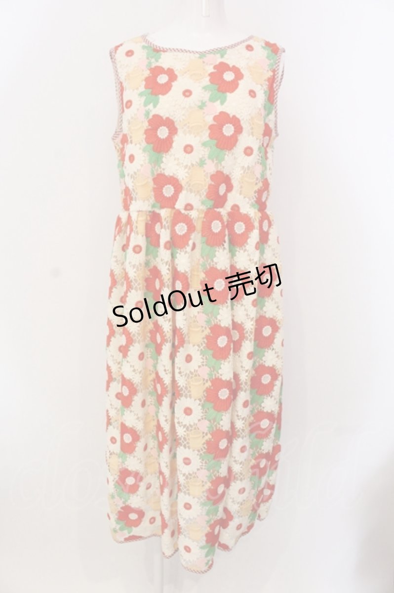 画像1: Franche Lippee / クロシェットワンピース M アイボリー O-25-04-17-091-LO-OP-IG-ZT194 (1)