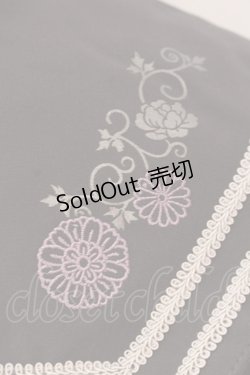 画像5: DESORO WORKS / 琉球浪漫物語着物袖ぶらうす  グレー O-25-04-17-095-PU-BL-IG-ZI