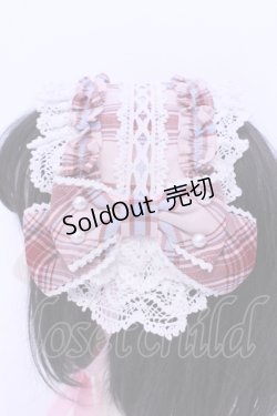 画像3: Angelic Pretty / おしゃまフリルヘッドドレス（タータン）  ピンク O-25-04-17-098-AP-AC-IG-OS