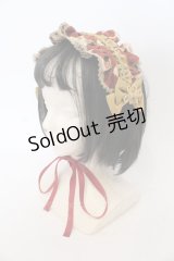 metamorphose / 百花繚乱〜まほろばの舞〜ヘッドドレス  深緋 O-25-04-17-099-ME-ZA-IG-OS