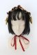 画像2: metamorphose / 百花繚乱〜まほろばの舞〜ヘッドドレス  深緋 O-25-04-17-099-ME-ZA-IG-OS (2)