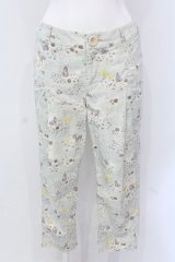 Franche Lippee / ぱっつんロバコーデュロイ調パンツ M グリーン系 O-25-04-17-002-LO-PA-OW-ZT023