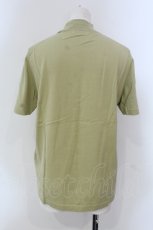 画像2: 【SALE】INGEBORG / ロゴ刺繍半袖ニット  グリーン系 O-25-04-17-019-LO-TO-IG-ZT023 (2)