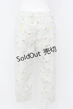 画像3: Franche Lippee / ぱっつんロバコーデュロイ調パンツ M グリーン系 O-25-04-17-002-LO-PA-OW-ZT023