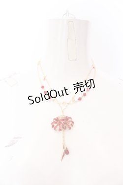 画像2: axes femme / 彼岸花モチーフチョーカー  ゴールド O-25-04-18-005-AX-AC-OW-OS