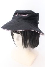 画像1: 【SALE】Jamieエーエヌケー / Re　Twinkle バケットハット  クロ O-25-05-29-1013-LO-AC-OW-ZTK007 (1)
