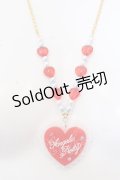 Angelic Pretty / Sprinkle Heartネックレス  アカ O-25-04-18-006-AP-AC-OW-OS