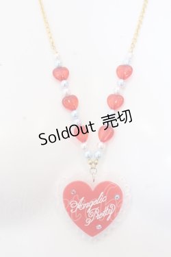 画像1: Angelic Pretty / Sprinkle Heartネックレス  アカ O-25-04-18-006-AP-AC-OW-OS