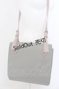 画像1: 【SALE】Maison de FLEUR Petite Robe canone / エマと出掛けるスクエアリュック  グリーン O-25-04-18-010-EL-BG-OW-ZT-K021