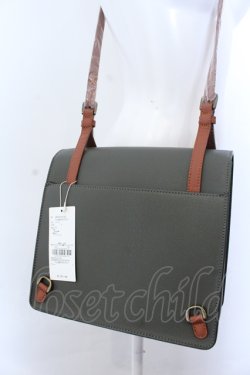 画像3: Maison de FLEUR Petite Robe canone / エマと出掛けるスクエアリュック  グリーン O-25-04-18-010-EL-BG-OW-OS