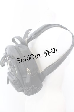 画像2: Jamieエーエヌケー / ×AnkRouge×ツイステッドワンダーランド　合皮ミニリュック  オクタヴィネル寮（クロ） O-25-04-18-012-LO-BG-OW-OS