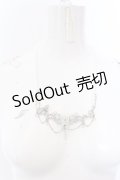 axes femme / ローズ×パールネックレス  シルバー O-25-04-18-002-AX-AC-OW-OS