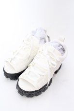 画像1: 【SALE】axes femme / レース使いスポサン S シロ O-25-04-18-027-AX-SH-OW-ZTK006 (1)