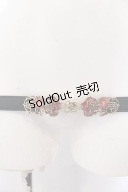 画像1: axes femme / クラシカルチャイナゴムベルト  ゴールド O-25-04-18-004-AX-ZA-OW-OS