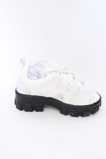 画像5: 【SALE】axes femme / レース使いスポサン S シロ O-25-04-18-027-AX-SH-OW-ZTK006 (5)