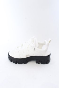 画像3: axes femme / レース使いスポサン S シロ O-25-04-18-029-AX-SH-OW-ZT-K005