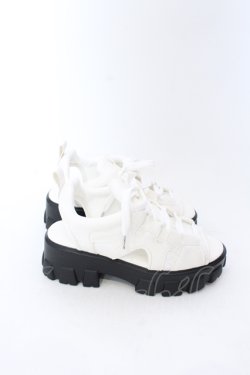 画像4: axes femme / レース使いスポサン S シロ O-25-04-18-029-AX-SH-OW-ZT-K005