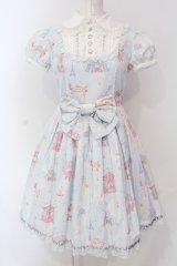 Angelic Pretty / マジカルエトワールワンピース(初版)  サックス O-25-04-19-003-AP-OP-OW-OS