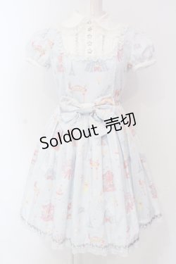 画像1: Angelic Pretty / マジカルエトワールワンピース(初版)  サックス O-25-04-19-003-AP-OP-OW-OS