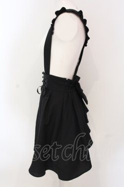 画像2: Secret Honey / サイドレースアップバッスルスカート  クロ O-25-04-19-039-CA-SK-IG-OS