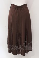 画像3: 【SALE】an another angelus / レース切替フレアースカート  ブラウン O-25-04-19-041-CA-SK-IG-ZT282 (3)